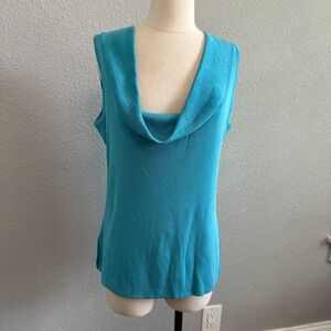 Misook Cowl‎ Neck Blouse Size Medium EUC